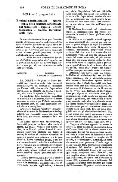 Annali della giurisprudenza italiana raccolta generale delle decisioni delle Corti di cassazione e d'appello in materia civile, criminale, commerciale, di diritto pubblico e amministrativo, e di procedura civile e penale