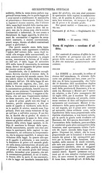 Annali della giurisprudenza italiana raccolta generale delle decisioni delle Corti di cassazione e d'appello in materia civile, criminale, commerciale, di diritto pubblico e amministrativo, e di procedura civile e penale