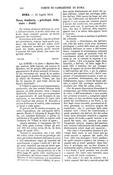 Annali della giurisprudenza italiana raccolta generale delle decisioni delle Corti di cassazione e d'appello in materia civile, criminale, commerciale, di diritto pubblico e amministrativo, e di procedura civile e penale