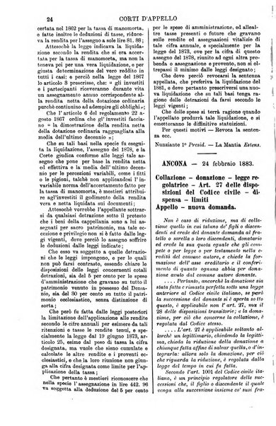 Annali della giurisprudenza italiana raccolta generale delle decisioni delle Corti di cassazione e d'appello in materia civile, criminale, commerciale, di diritto pubblico e amministrativo, e di procedura civile e penale