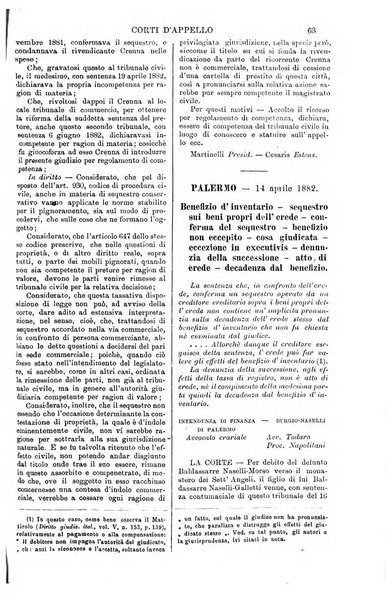 Annali della giurisprudenza italiana raccolta generale delle decisioni delle Corti di cassazione e d'appello in materia civile, criminale, commerciale, di diritto pubblico e amministrativo, e di procedura civile e penale