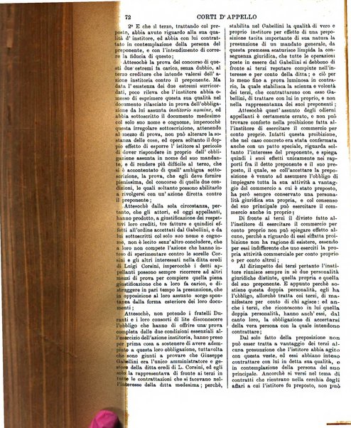 Annali della giurisprudenza italiana raccolta generale delle decisioni delle Corti di cassazione e d'appello in materia civile, criminale, commerciale, di diritto pubblico e amministrativo, e di procedura civile e penale