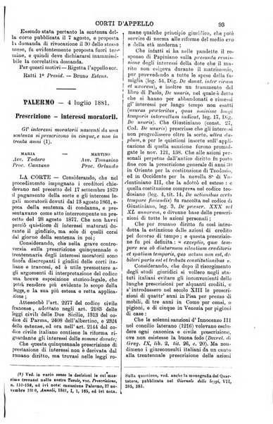 Annali della giurisprudenza italiana raccolta generale delle decisioni delle Corti di cassazione e d'appello in materia civile, criminale, commerciale, di diritto pubblico e amministrativo, e di procedura civile e penale