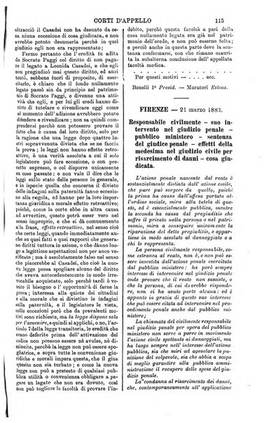 Annali della giurisprudenza italiana raccolta generale delle decisioni delle Corti di cassazione e d'appello in materia civile, criminale, commerciale, di diritto pubblico e amministrativo, e di procedura civile e penale