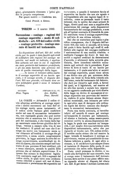 Annali della giurisprudenza italiana raccolta generale delle decisioni delle Corti di cassazione e d'appello in materia civile, criminale, commerciale, di diritto pubblico e amministrativo, e di procedura civile e penale