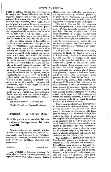 Annali della giurisprudenza italiana raccolta generale delle decisioni delle Corti di cassazione e d'appello in materia civile, criminale, commerciale, di diritto pubblico e amministrativo, e di procedura civile e penale