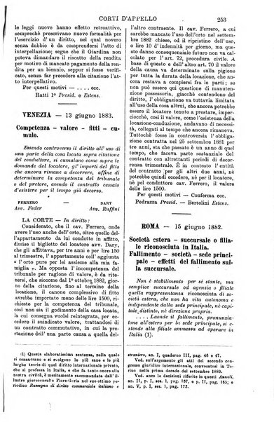 Annali della giurisprudenza italiana raccolta generale delle decisioni delle Corti di cassazione e d'appello in materia civile, criminale, commerciale, di diritto pubblico e amministrativo, e di procedura civile e penale