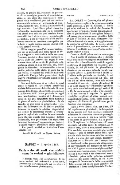 Annali della giurisprudenza italiana raccolta generale delle decisioni delle Corti di cassazione e d'appello in materia civile, criminale, commerciale, di diritto pubblico e amministrativo, e di procedura civile e penale