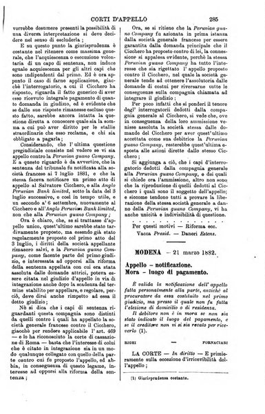 Annali della giurisprudenza italiana raccolta generale delle decisioni delle Corti di cassazione e d'appello in materia civile, criminale, commerciale, di diritto pubblico e amministrativo, e di procedura civile e penale