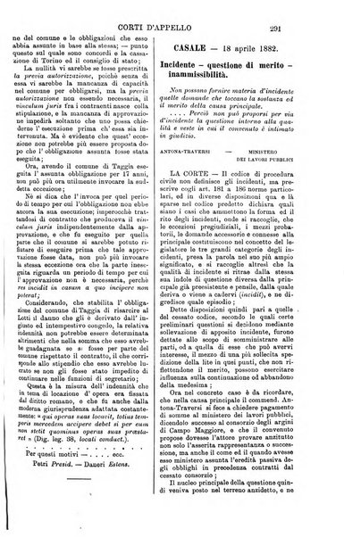 Annali della giurisprudenza italiana raccolta generale delle decisioni delle Corti di cassazione e d'appello in materia civile, criminale, commerciale, di diritto pubblico e amministrativo, e di procedura civile e penale