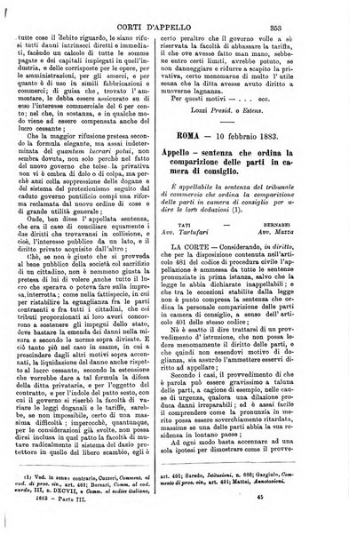 Annali della giurisprudenza italiana raccolta generale delle decisioni delle Corti di cassazione e d'appello in materia civile, criminale, commerciale, di diritto pubblico e amministrativo, e di procedura civile e penale