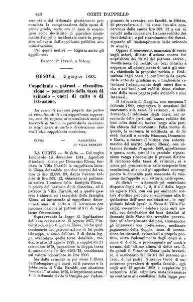 Annali della giurisprudenza italiana raccolta generale delle decisioni delle Corti di cassazione e d'appello in materia civile, criminale, commerciale, di diritto pubblico e amministrativo, e di procedura civile e penale