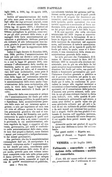 Annali della giurisprudenza italiana raccolta generale delle decisioni delle Corti di cassazione e d'appello in materia civile, criminale, commerciale, di diritto pubblico e amministrativo, e di procedura civile e penale