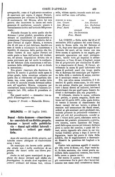 Annali della giurisprudenza italiana raccolta generale delle decisioni delle Corti di cassazione e d'appello in materia civile, criminale, commerciale, di diritto pubblico e amministrativo, e di procedura civile e penale