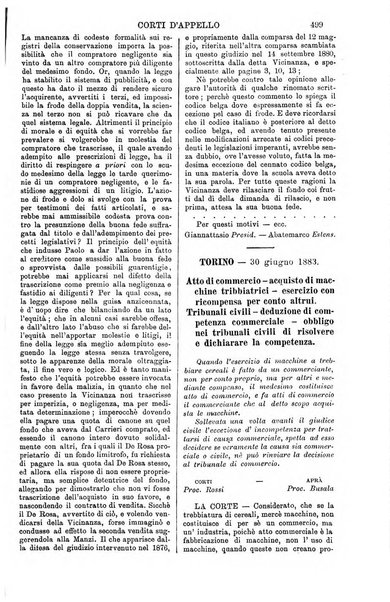 Annali della giurisprudenza italiana raccolta generale delle decisioni delle Corti di cassazione e d'appello in materia civile, criminale, commerciale, di diritto pubblico e amministrativo, e di procedura civile e penale