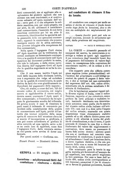 Annali della giurisprudenza italiana raccolta generale delle decisioni delle Corti di cassazione e d'appello in materia civile, criminale, commerciale, di diritto pubblico e amministrativo, e di procedura civile e penale