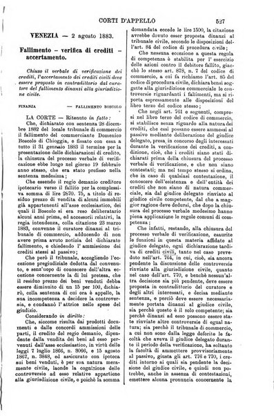 Annali della giurisprudenza italiana raccolta generale delle decisioni delle Corti di cassazione e d'appello in materia civile, criminale, commerciale, di diritto pubblico e amministrativo, e di procedura civile e penale