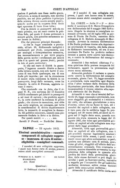 Annali della giurisprudenza italiana raccolta generale delle decisioni delle Corti di cassazione e d'appello in materia civile, criminale, commerciale, di diritto pubblico e amministrativo, e di procedura civile e penale