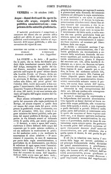 Annali della giurisprudenza italiana raccolta generale delle decisioni delle Corti di cassazione e d'appello in materia civile, criminale, commerciale, di diritto pubblico e amministrativo, e di procedura civile e penale