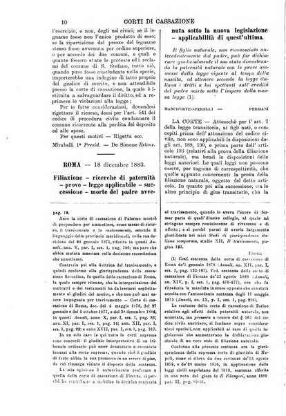 Annali della giurisprudenza italiana raccolta generale delle decisioni delle Corti di cassazione e d'appello in materia civile, criminale, commerciale, di diritto pubblico e amministrativo, e di procedura civile e penale