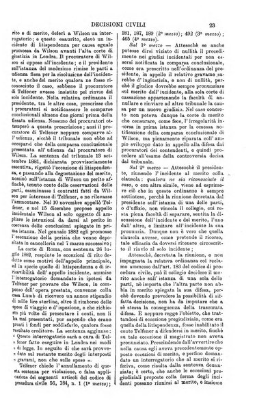 Annali della giurisprudenza italiana raccolta generale delle decisioni delle Corti di cassazione e d'appello in materia civile, criminale, commerciale, di diritto pubblico e amministrativo, e di procedura civile e penale