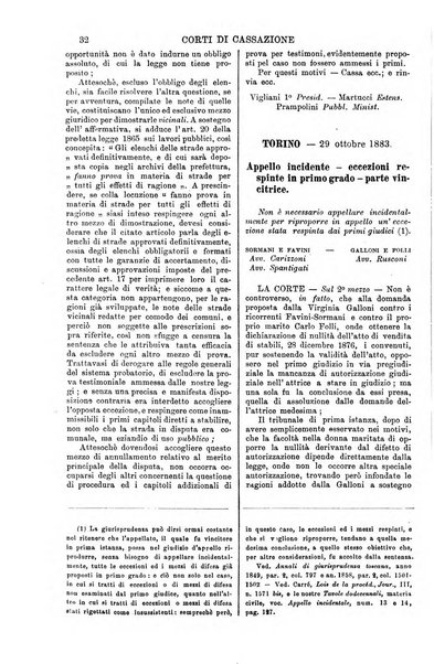 Annali della giurisprudenza italiana raccolta generale delle decisioni delle Corti di cassazione e d'appello in materia civile, criminale, commerciale, di diritto pubblico e amministrativo, e di procedura civile e penale