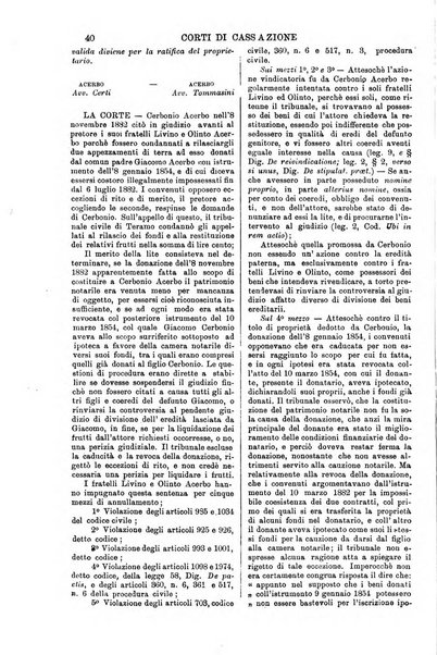 Annali della giurisprudenza italiana raccolta generale delle decisioni delle Corti di cassazione e d'appello in materia civile, criminale, commerciale, di diritto pubblico e amministrativo, e di procedura civile e penale