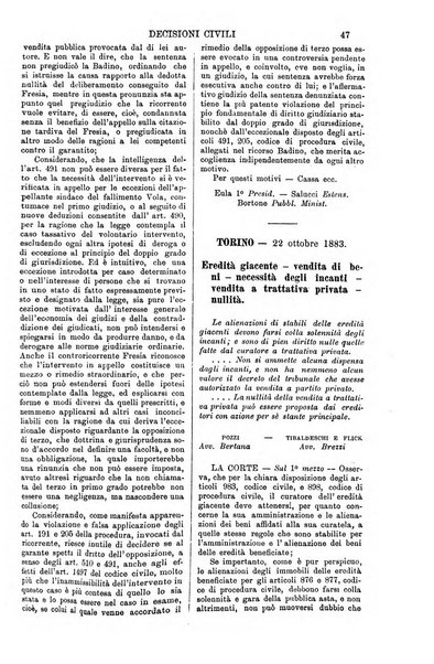 Annali della giurisprudenza italiana raccolta generale delle decisioni delle Corti di cassazione e d'appello in materia civile, criminale, commerciale, di diritto pubblico e amministrativo, e di procedura civile e penale