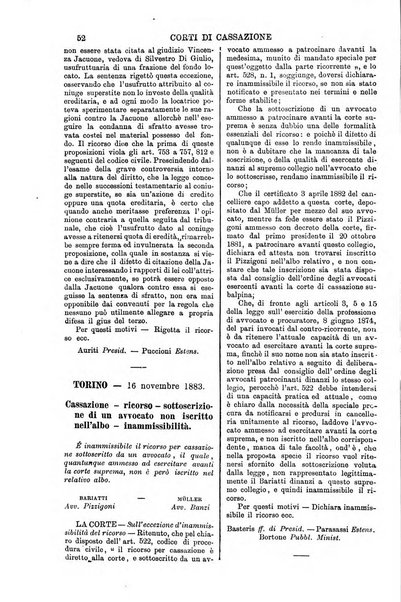 Annali della giurisprudenza italiana raccolta generale delle decisioni delle Corti di cassazione e d'appello in materia civile, criminale, commerciale, di diritto pubblico e amministrativo, e di procedura civile e penale