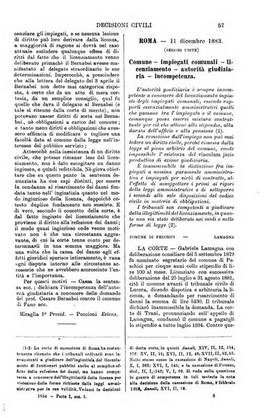 Annali della giurisprudenza italiana raccolta generale delle decisioni delle Corti di cassazione e d'appello in materia civile, criminale, commerciale, di diritto pubblico e amministrativo, e di procedura civile e penale