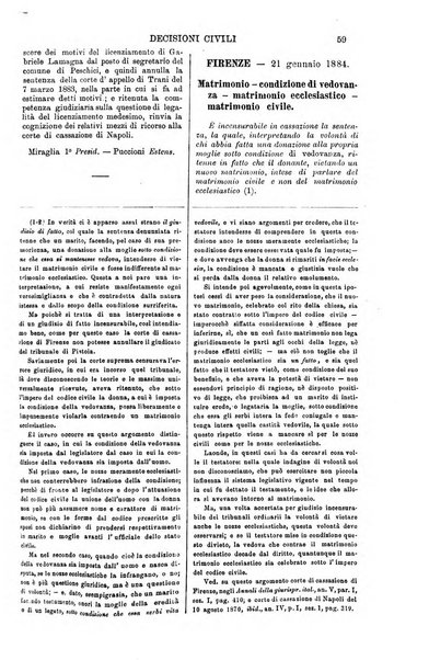 Annali della giurisprudenza italiana raccolta generale delle decisioni delle Corti di cassazione e d'appello in materia civile, criminale, commerciale, di diritto pubblico e amministrativo, e di procedura civile e penale