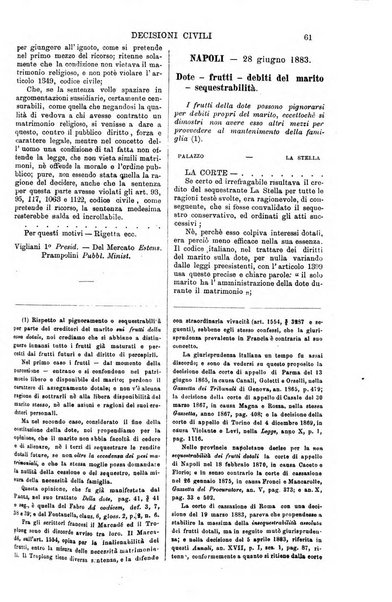 Annali della giurisprudenza italiana raccolta generale delle decisioni delle Corti di cassazione e d'appello in materia civile, criminale, commerciale, di diritto pubblico e amministrativo, e di procedura civile e penale