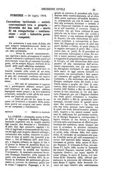 Annali della giurisprudenza italiana raccolta generale delle decisioni delle Corti di cassazione e d'appello in materia civile, criminale, commerciale, di diritto pubblico e amministrativo, e di procedura civile e penale