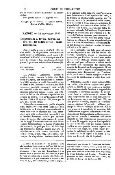 Annali della giurisprudenza italiana raccolta generale delle decisioni delle Corti di cassazione e d'appello in materia civile, criminale, commerciale, di diritto pubblico e amministrativo, e di procedura civile e penale