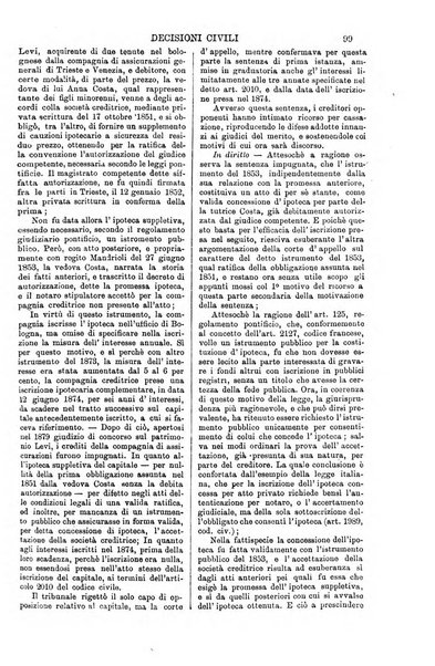 Annali della giurisprudenza italiana raccolta generale delle decisioni delle Corti di cassazione e d'appello in materia civile, criminale, commerciale, di diritto pubblico e amministrativo, e di procedura civile e penale