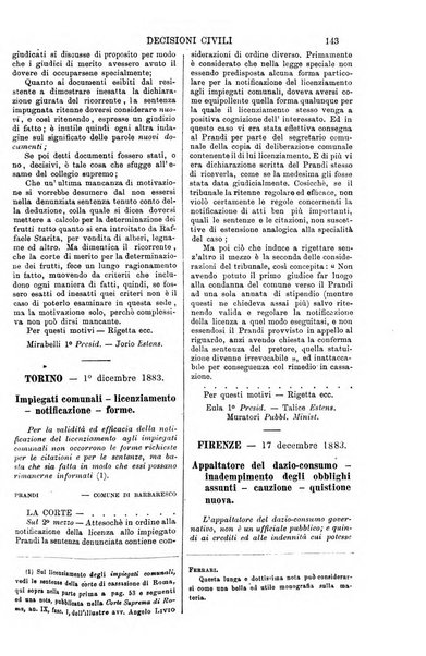 Annali della giurisprudenza italiana raccolta generale delle decisioni delle Corti di cassazione e d'appello in materia civile, criminale, commerciale, di diritto pubblico e amministrativo, e di procedura civile e penale