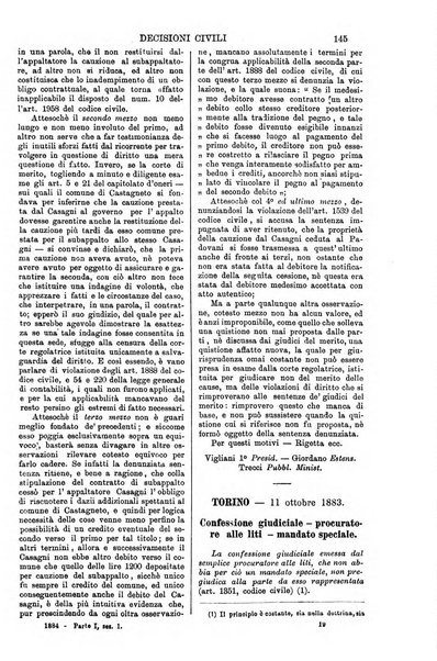 Annali della giurisprudenza italiana raccolta generale delle decisioni delle Corti di cassazione e d'appello in materia civile, criminale, commerciale, di diritto pubblico e amministrativo, e di procedura civile e penale