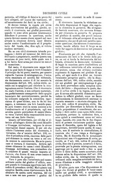 Annali della giurisprudenza italiana raccolta generale delle decisioni delle Corti di cassazione e d'appello in materia civile, criminale, commerciale, di diritto pubblico e amministrativo, e di procedura civile e penale