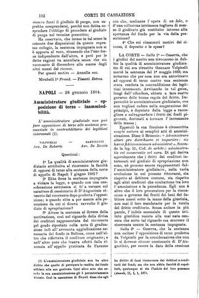 Annali della giurisprudenza italiana raccolta generale delle decisioni delle Corti di cassazione e d'appello in materia civile, criminale, commerciale, di diritto pubblico e amministrativo, e di procedura civile e penale