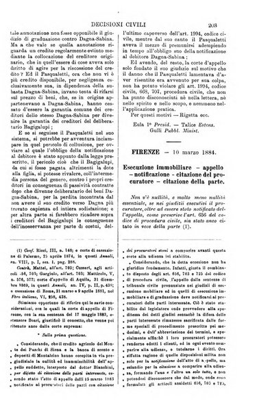 Annali della giurisprudenza italiana raccolta generale delle decisioni delle Corti di cassazione e d'appello in materia civile, criminale, commerciale, di diritto pubblico e amministrativo, e di procedura civile e penale