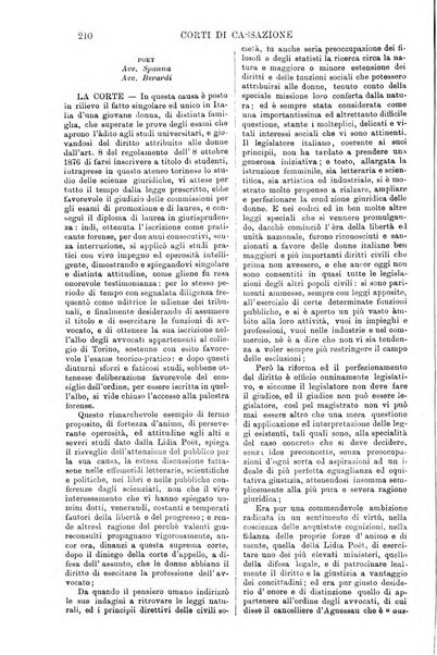 Annali della giurisprudenza italiana raccolta generale delle decisioni delle Corti di cassazione e d'appello in materia civile, criminale, commerciale, di diritto pubblico e amministrativo, e di procedura civile e penale