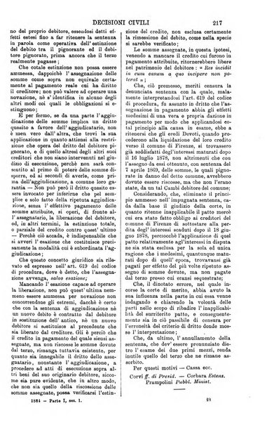 Annali della giurisprudenza italiana raccolta generale delle decisioni delle Corti di cassazione e d'appello in materia civile, criminale, commerciale, di diritto pubblico e amministrativo, e di procedura civile e penale