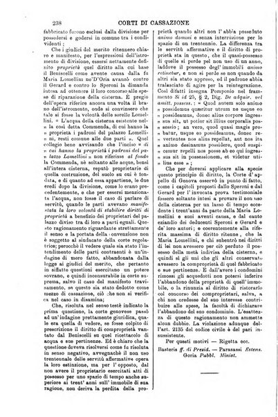 Annali della giurisprudenza italiana raccolta generale delle decisioni delle Corti di cassazione e d'appello in materia civile, criminale, commerciale, di diritto pubblico e amministrativo, e di procedura civile e penale