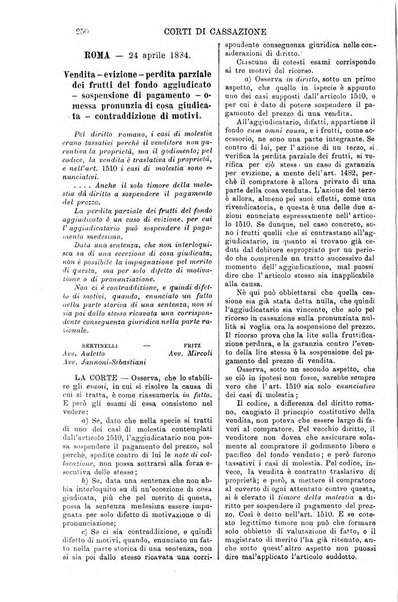 Annali della giurisprudenza italiana raccolta generale delle decisioni delle Corti di cassazione e d'appello in materia civile, criminale, commerciale, di diritto pubblico e amministrativo, e di procedura civile e penale