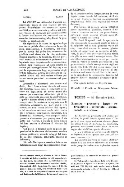 Annali della giurisprudenza italiana raccolta generale delle decisioni delle Corti di cassazione e d'appello in materia civile, criminale, commerciale, di diritto pubblico e amministrativo, e di procedura civile e penale