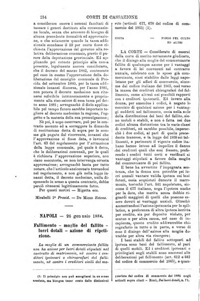 Annali della giurisprudenza italiana raccolta generale delle decisioni delle Corti di cassazione e d'appello in materia civile, criminale, commerciale, di diritto pubblico e amministrativo, e di procedura civile e penale