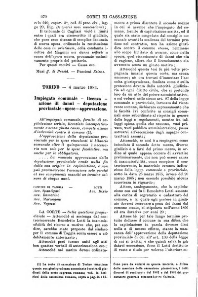 Annali della giurisprudenza italiana raccolta generale delle decisioni delle Corti di cassazione e d'appello in materia civile, criminale, commerciale, di diritto pubblico e amministrativo, e di procedura civile e penale