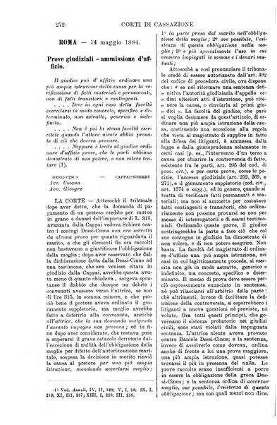 Annali della giurisprudenza italiana raccolta generale delle decisioni delle Corti di cassazione e d'appello in materia civile, criminale, commerciale, di diritto pubblico e amministrativo, e di procedura civile e penale