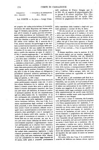 Annali della giurisprudenza italiana raccolta generale delle decisioni delle Corti di cassazione e d'appello in materia civile, criminale, commerciale, di diritto pubblico e amministrativo, e di procedura civile e penale