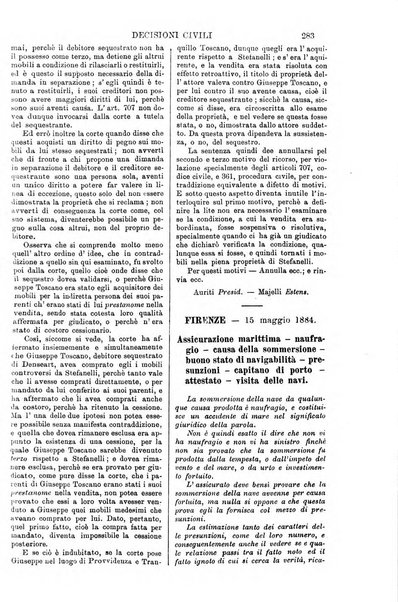 Annali della giurisprudenza italiana raccolta generale delle decisioni delle Corti di cassazione e d'appello in materia civile, criminale, commerciale, di diritto pubblico e amministrativo, e di procedura civile e penale